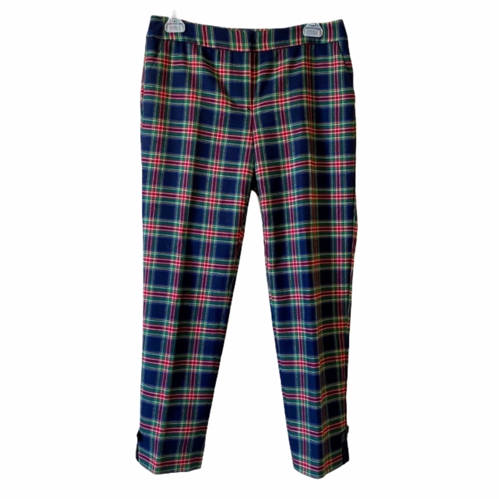 Talbots Plaid Capri Pant